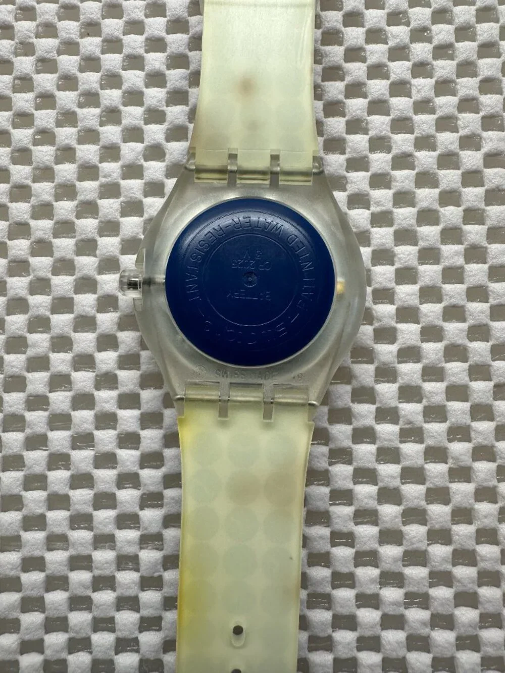 Swatch Watch Time Scales STBK101 Vintage 2004